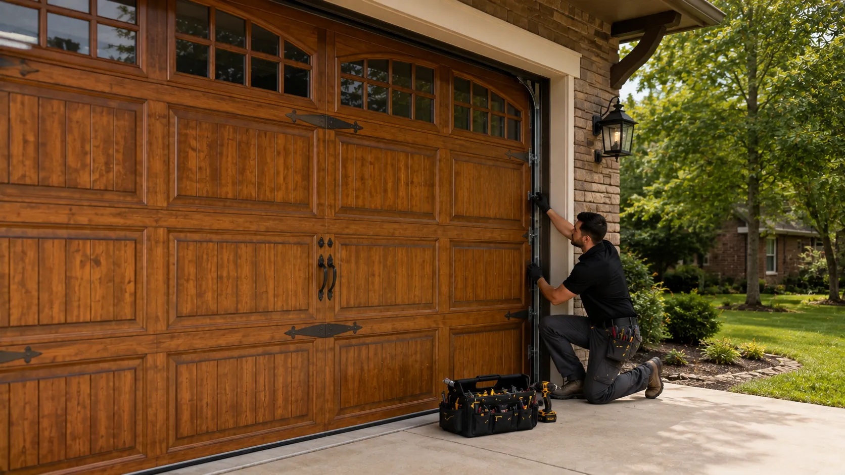 Tell us what’s wrong - San Marcos garage door service