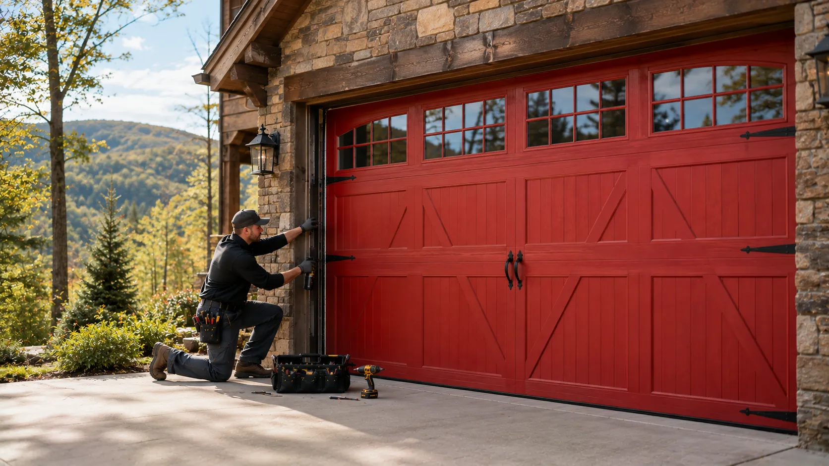 Tell us what’s wrong - San Marcos garage door service