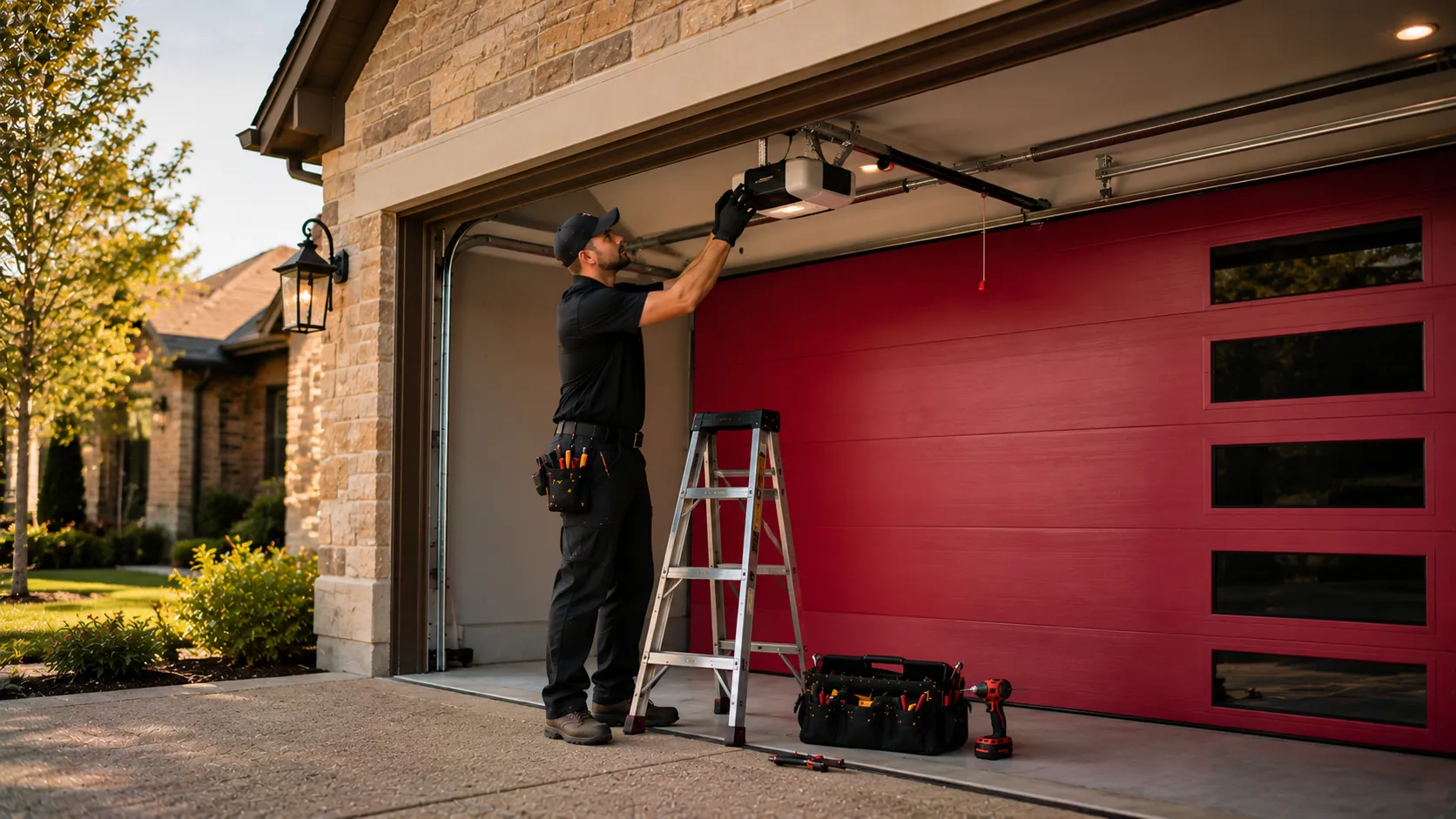 Tell us what’s wrong - San Marcos garage door service