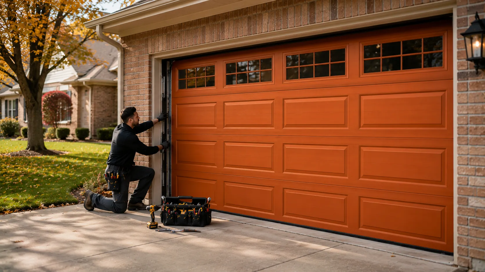 Garage doors we install