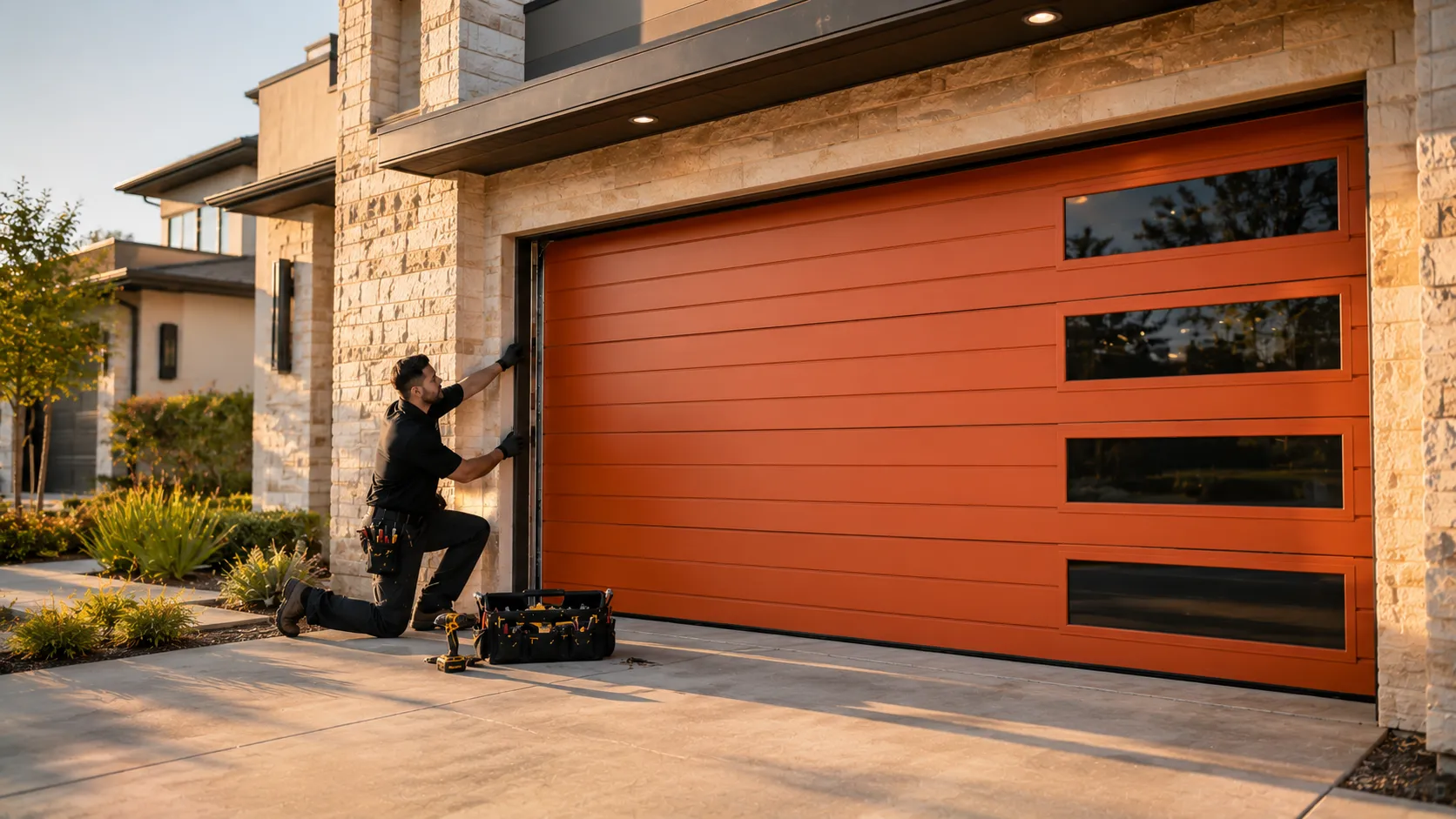Tell us what’s wrong - San Marcos garage door service