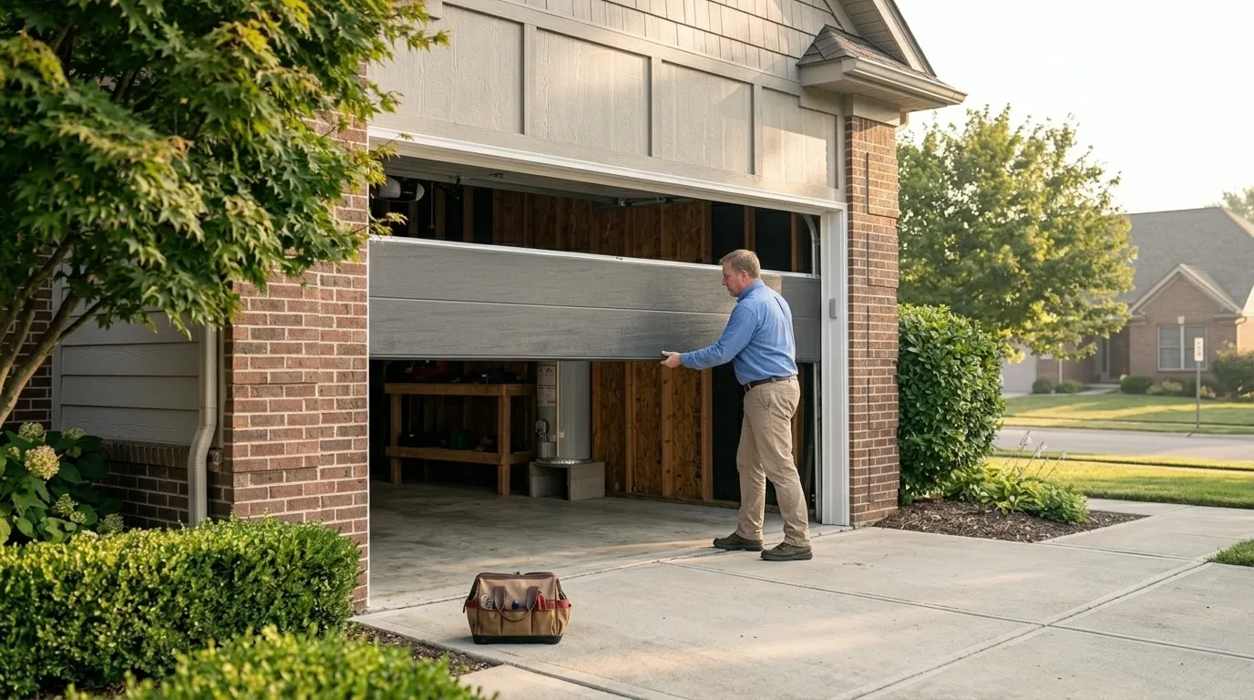 When a San Marcos Garage Door Spring Lets Go