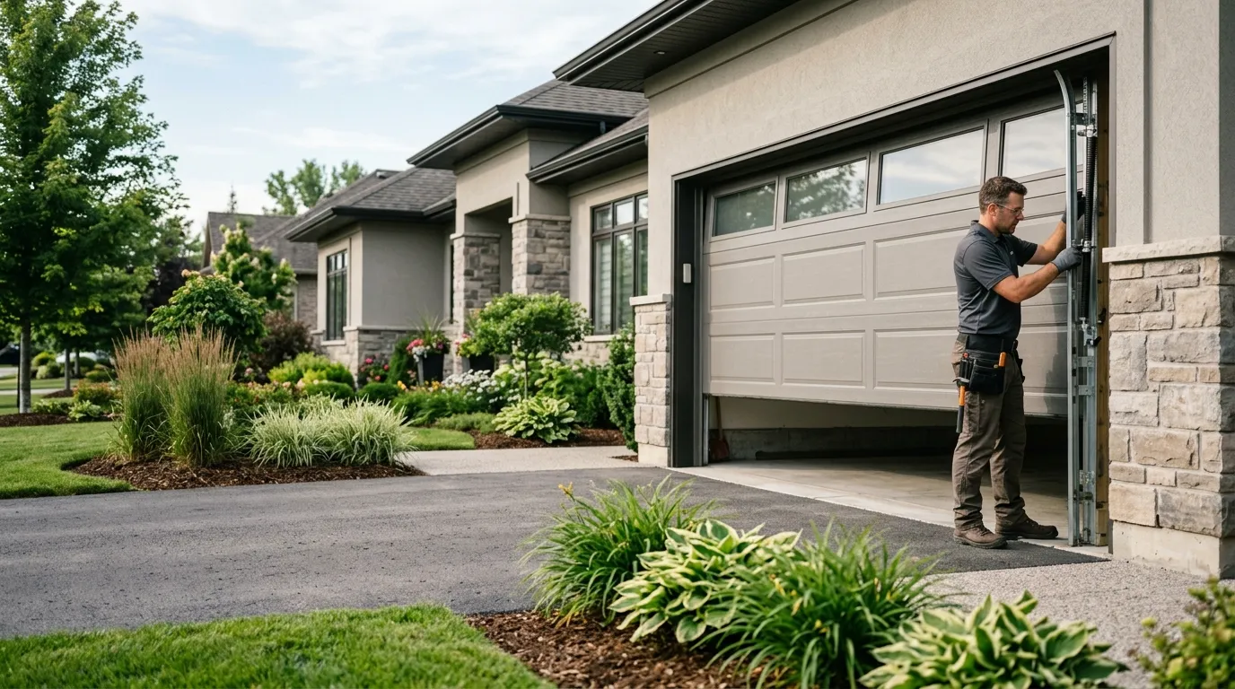 Commercial garage doors