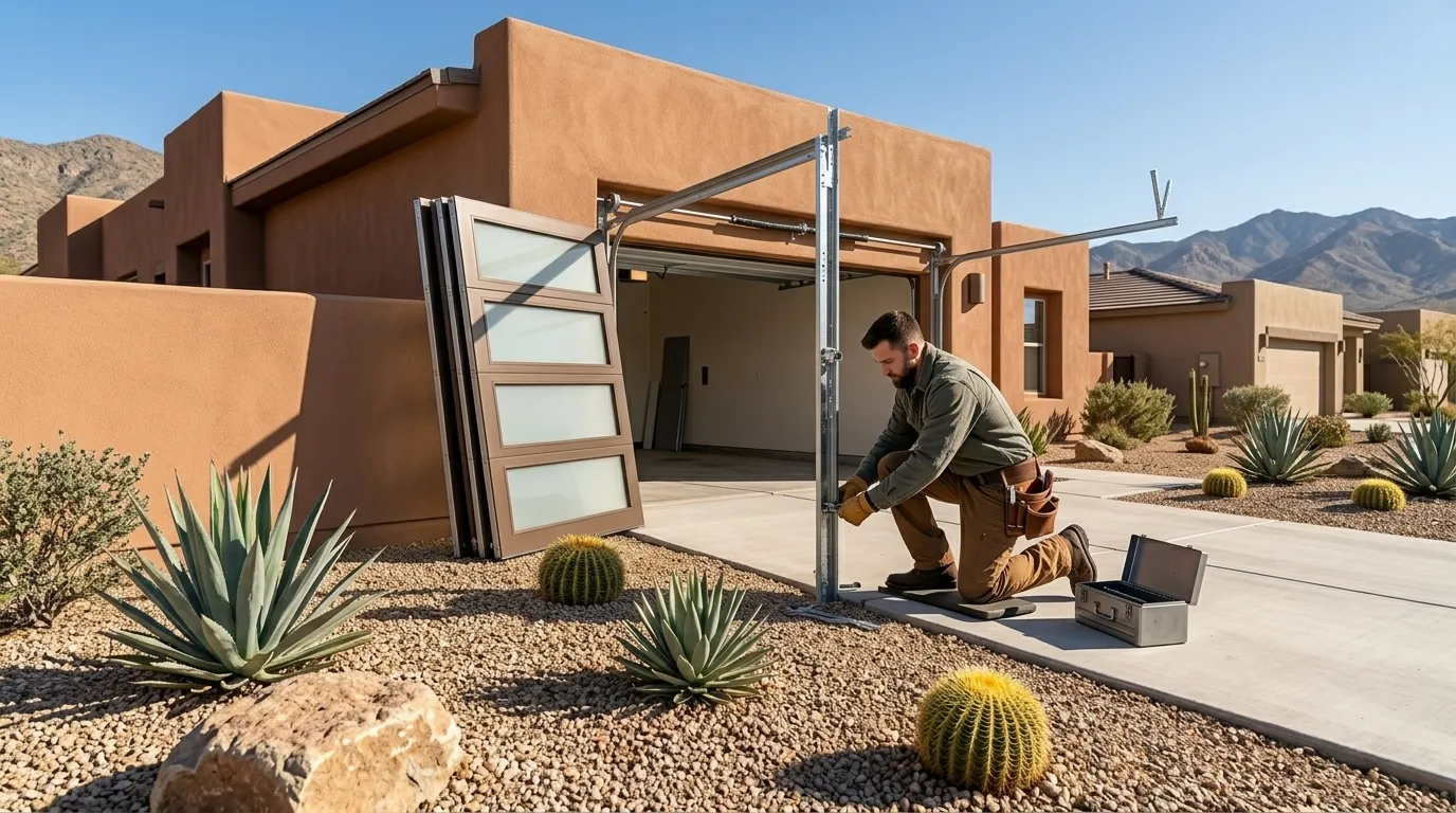 Commercial garage doors