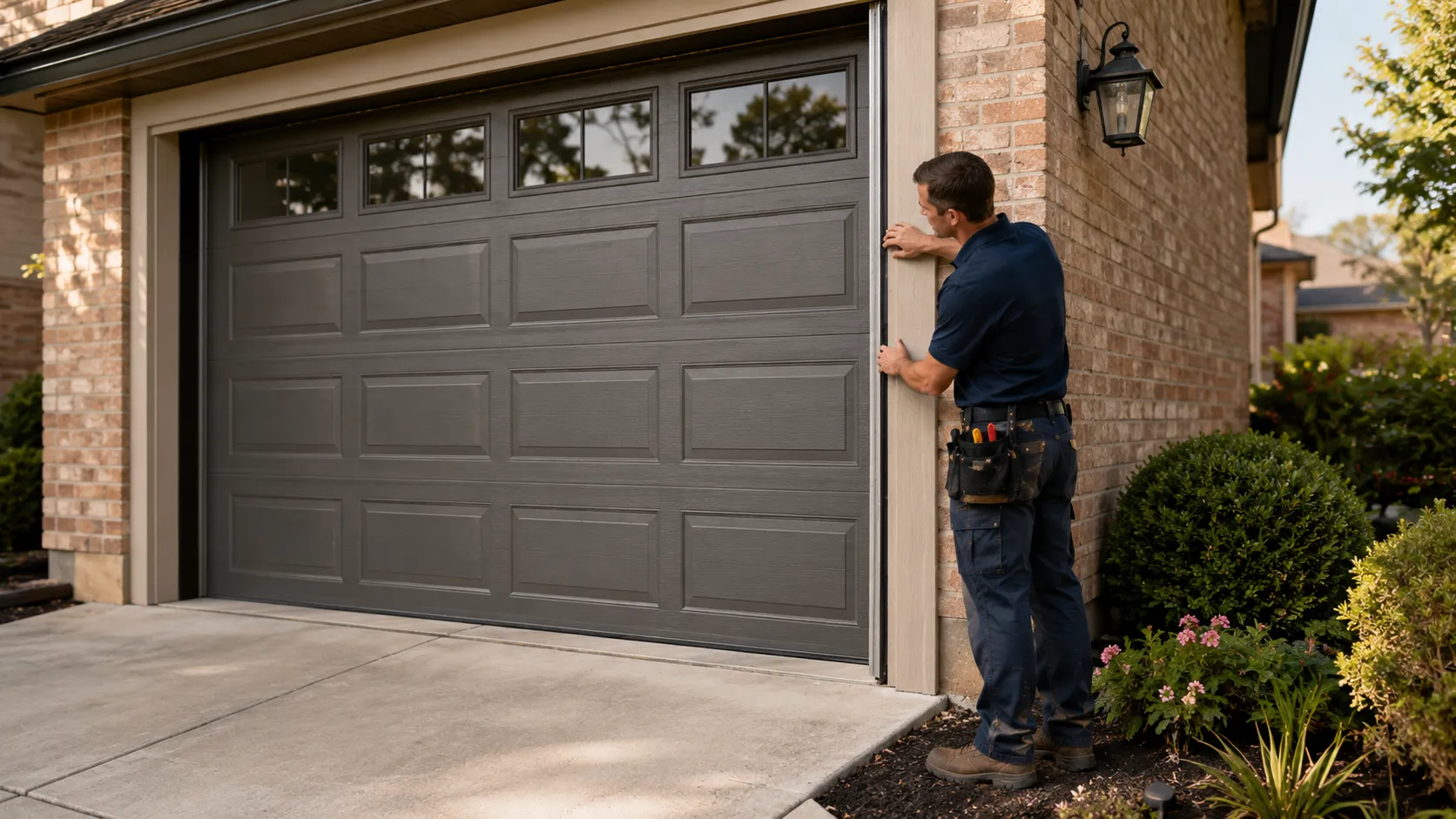Clear, up-front plan - San Marcos garage door service