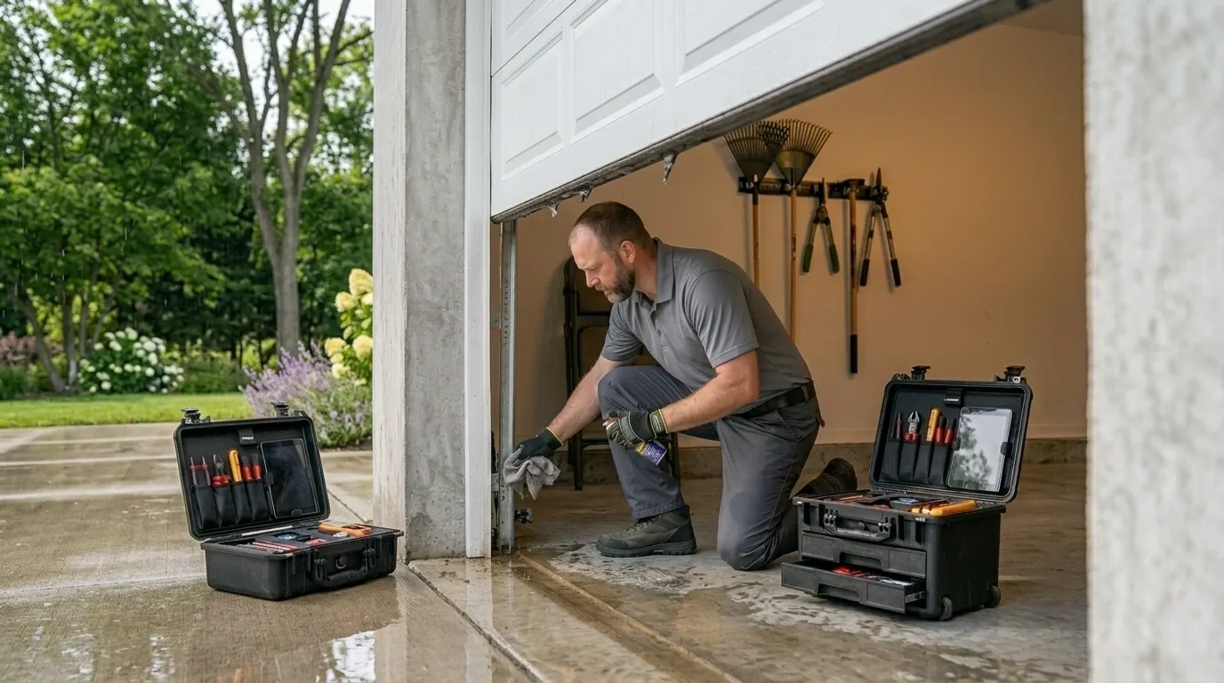 Clear, up-front plan - San Marcos garage door service