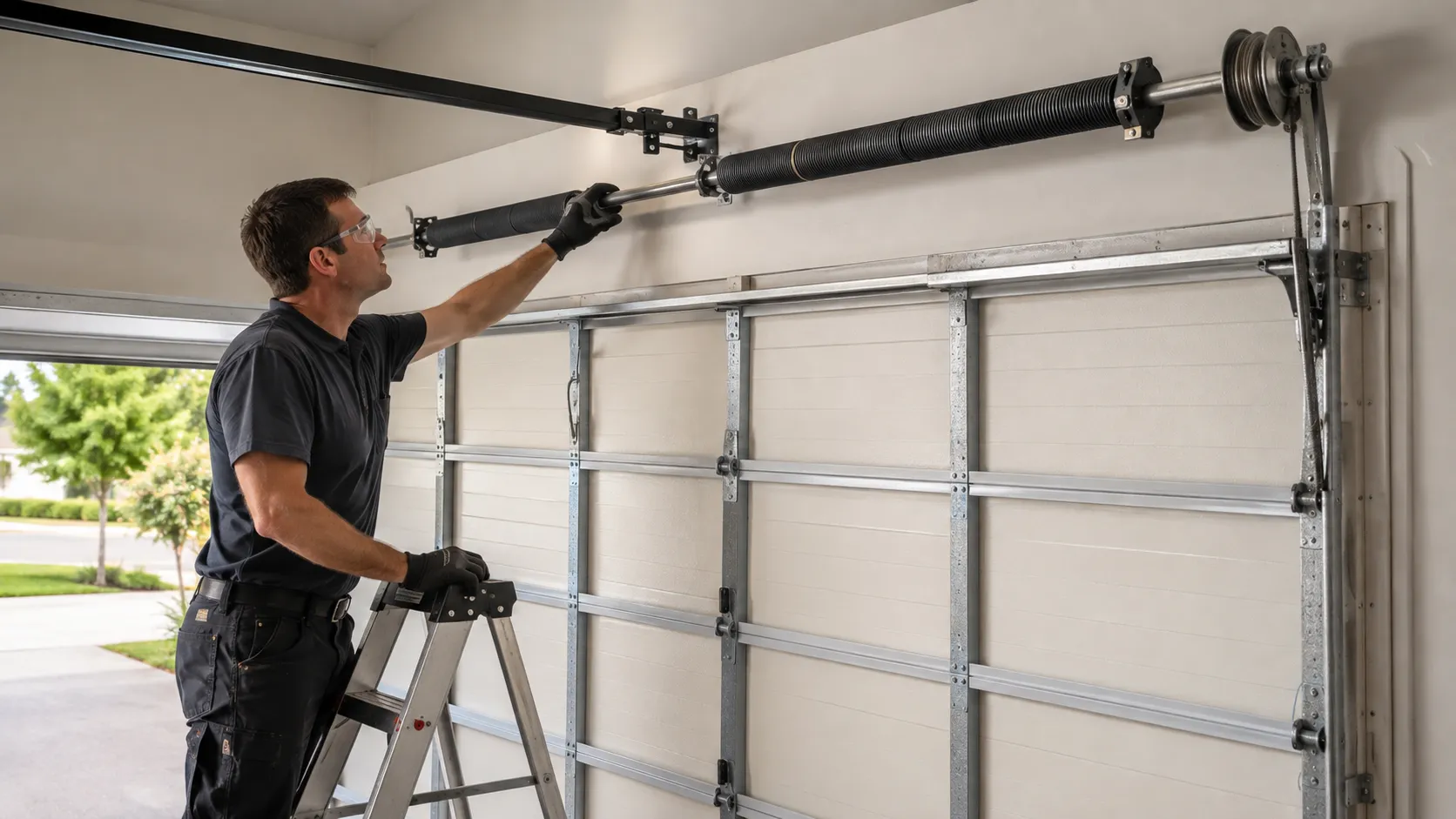 Clear, up-front plan - San Marcos garage door service
