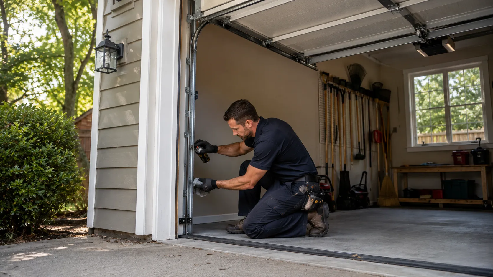 Clear, up-front plan - San Marcos garage door service