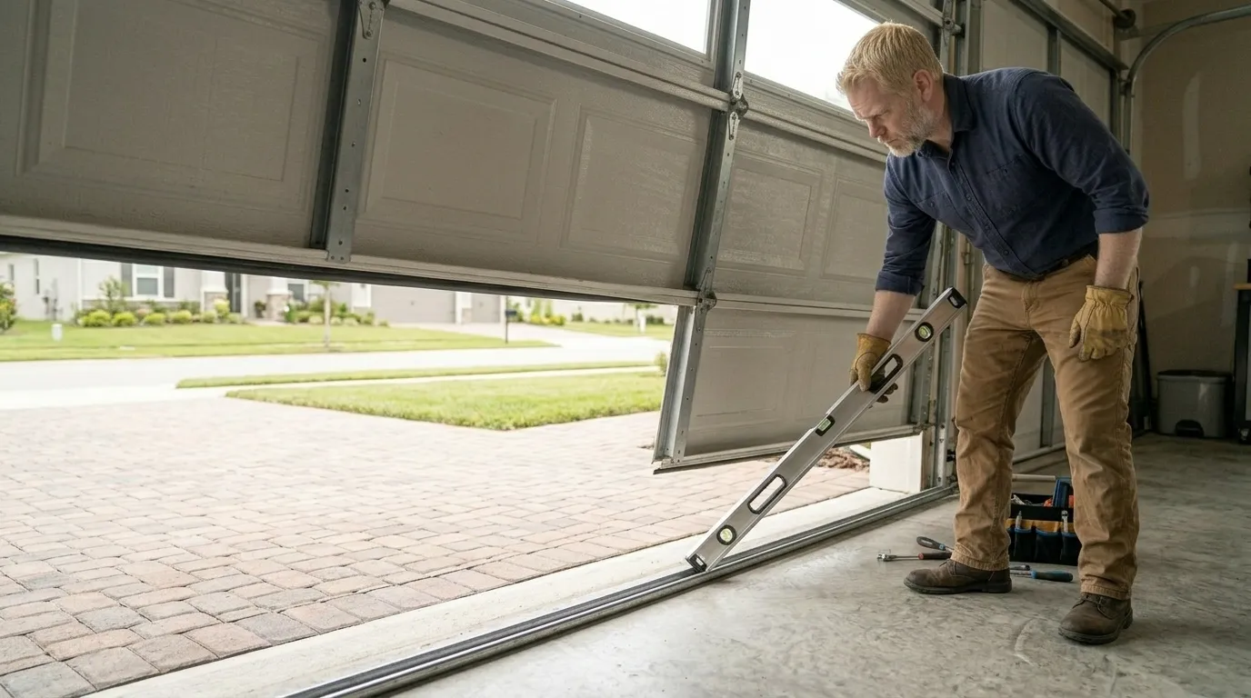 Repaired & tested - San Marcos garage door service