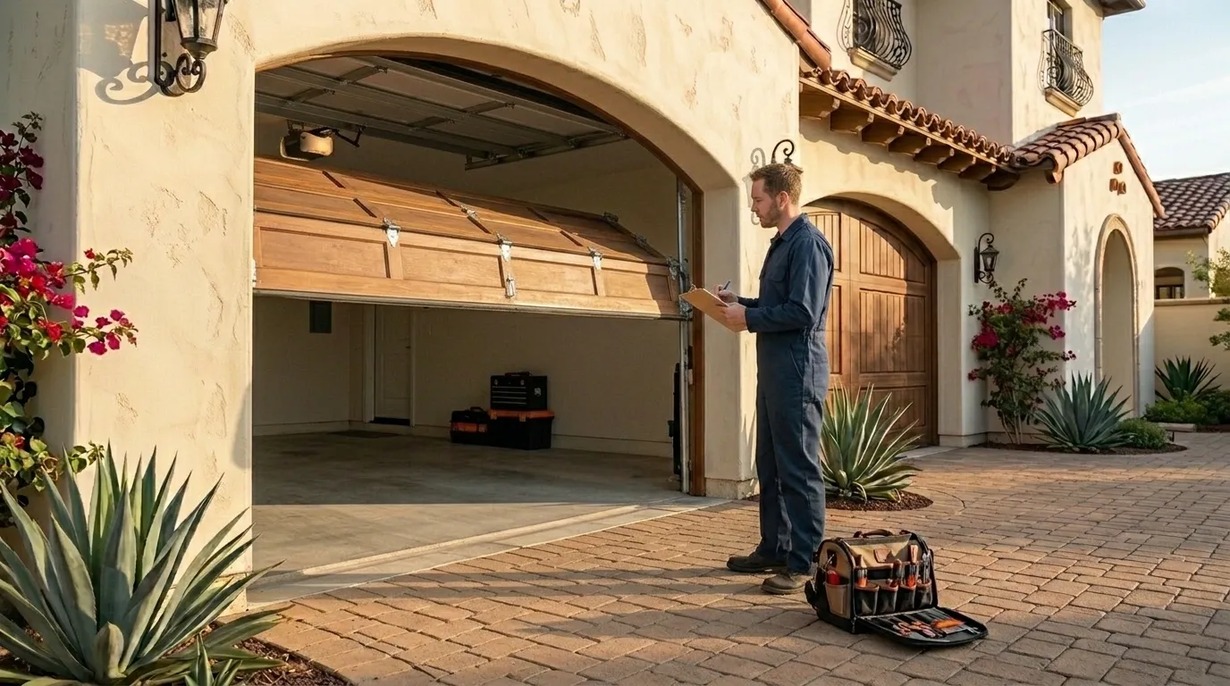 San Marcos garage door