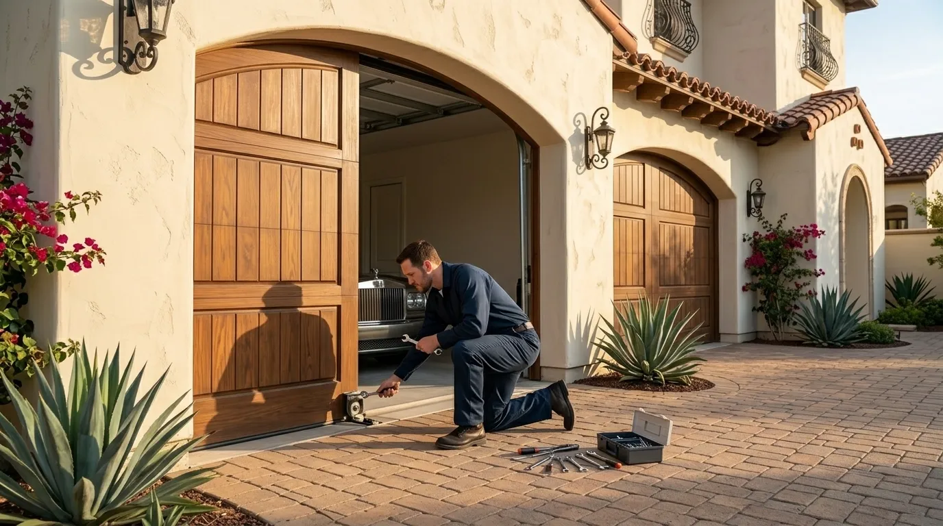 On-site diagnosis - San Marcos garage door service