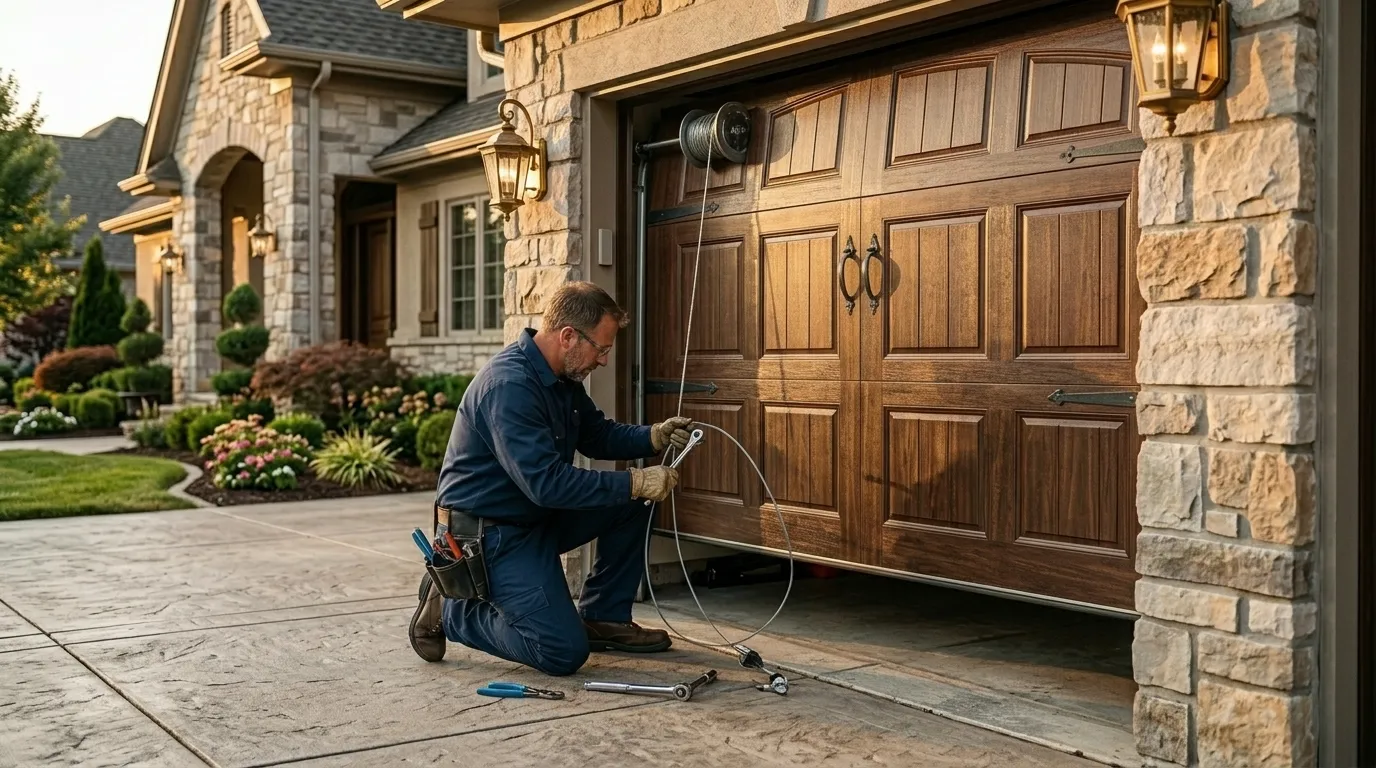 On-site diagnosis - San Marcos garage door service