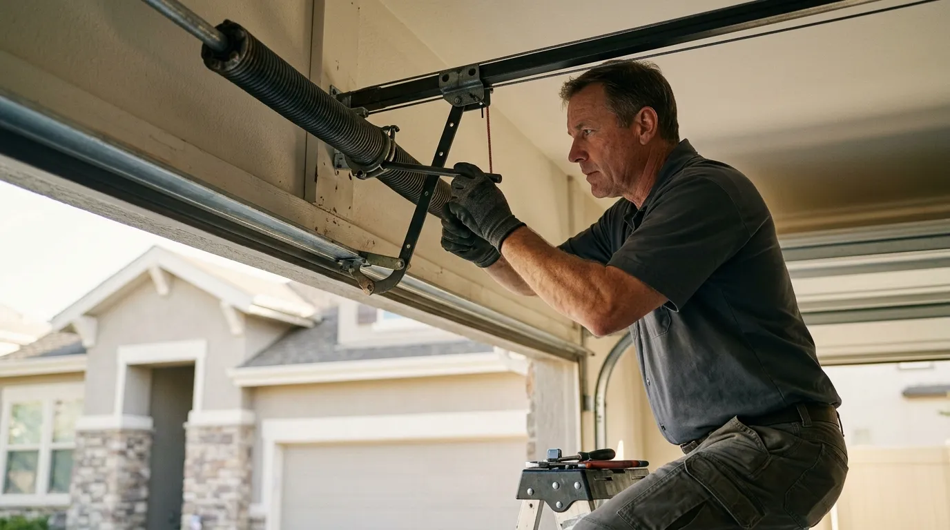 On-site diagnosis - San Marcos garage door service
