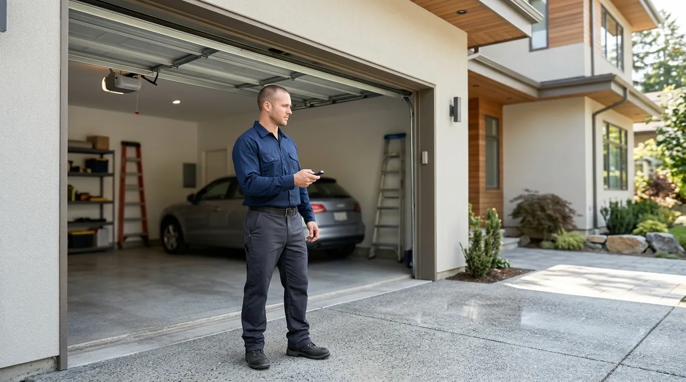 On-site diagnosis - San Marcos garage door service
