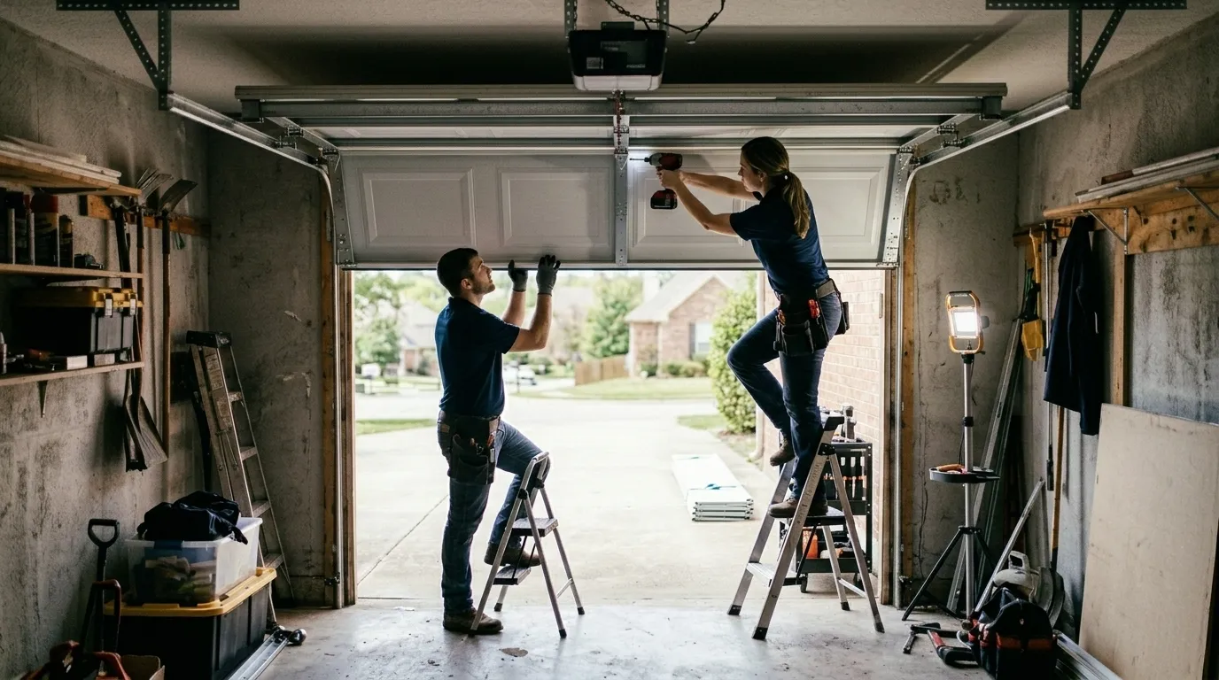 On-site diagnosis - San Marcos garage door service