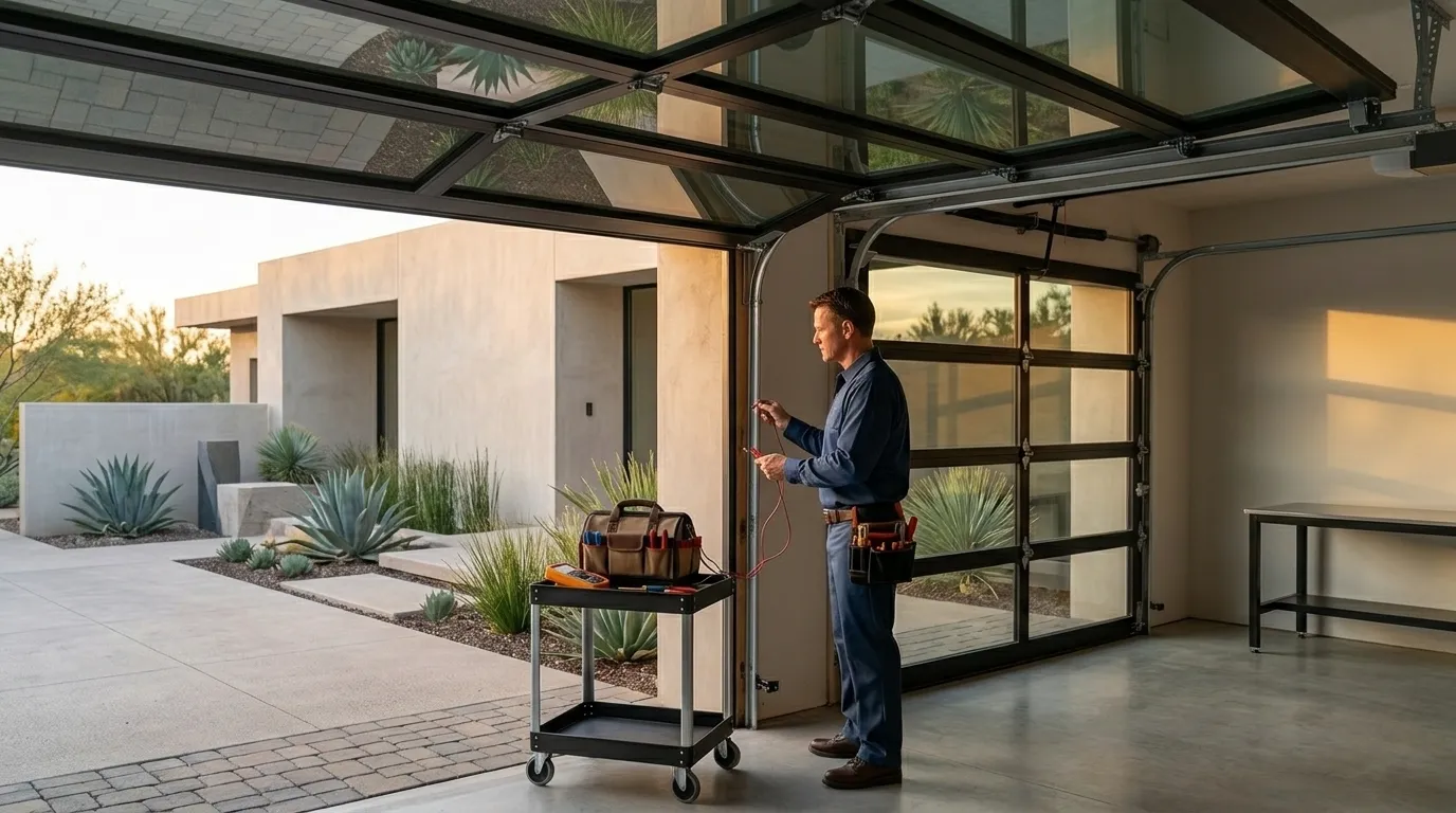 On-site diagnosis - San Marcos garage door service