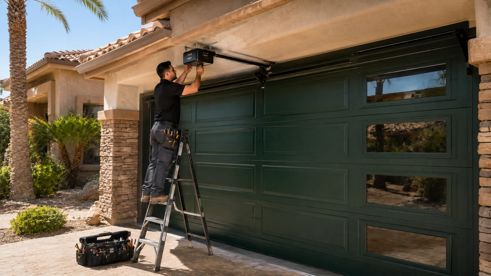 Tell us what’s wrong - San Marcos garage door service
