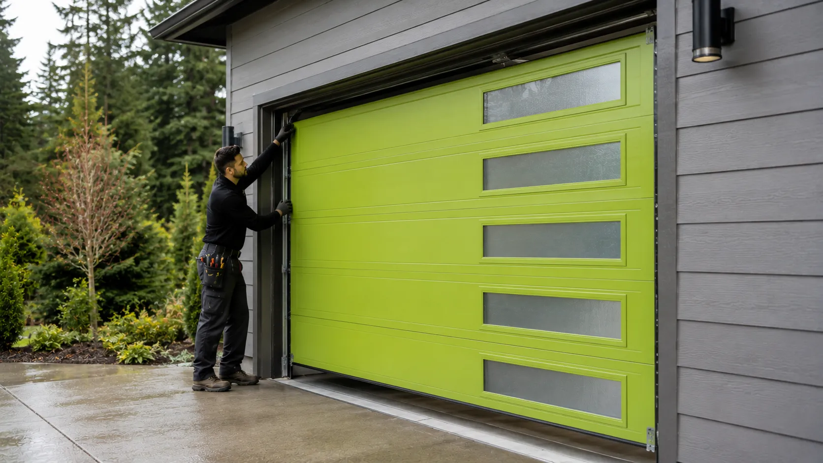 Garage Door Work for Creedmoor's Mid-1980s Homes