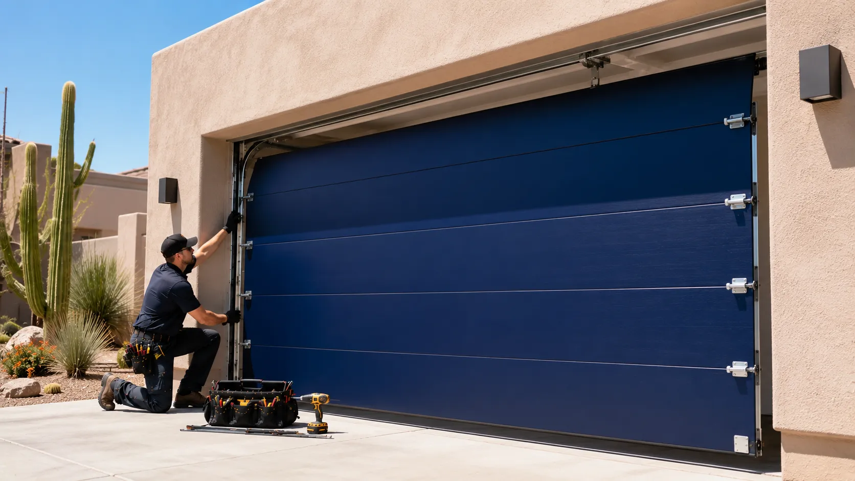 Tell us what’s wrong - San Marcos garage door service