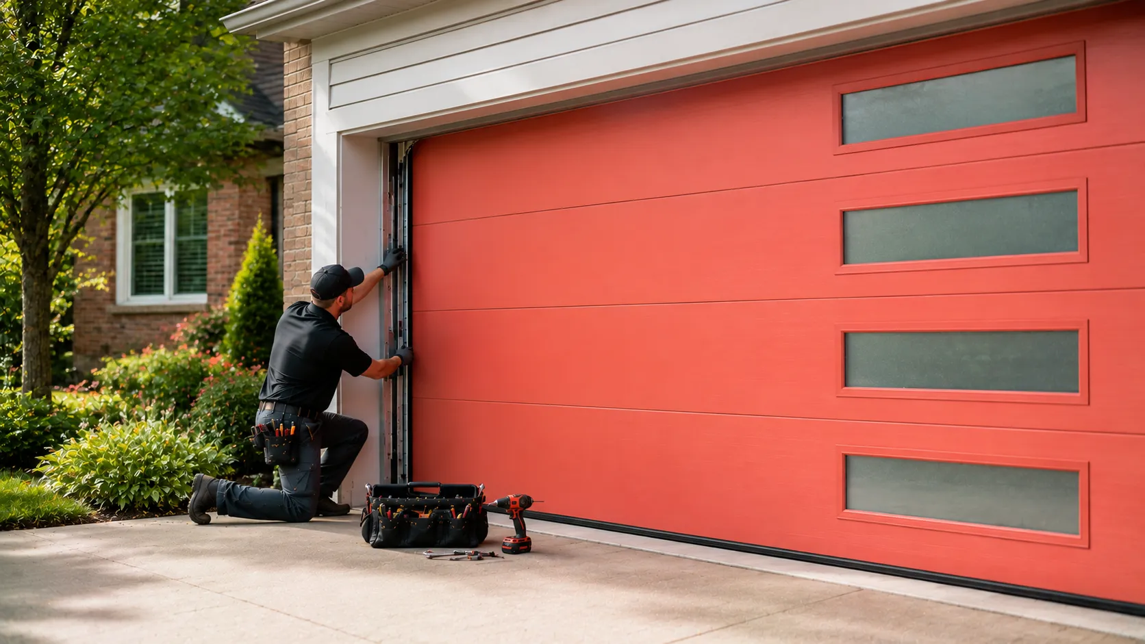 Garage door service in San Marcos