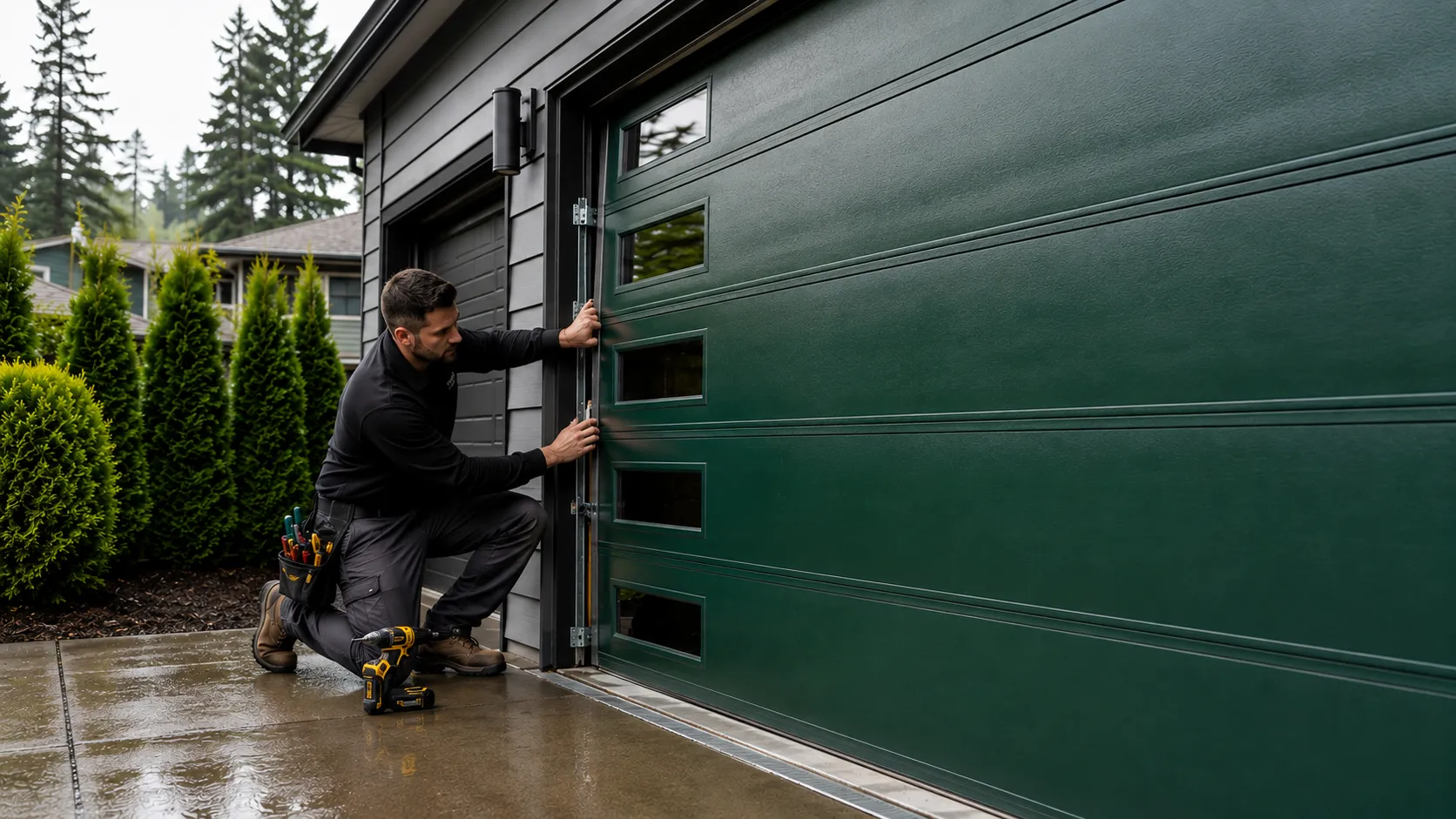 Tell us what’s wrong - San Marcos garage door service