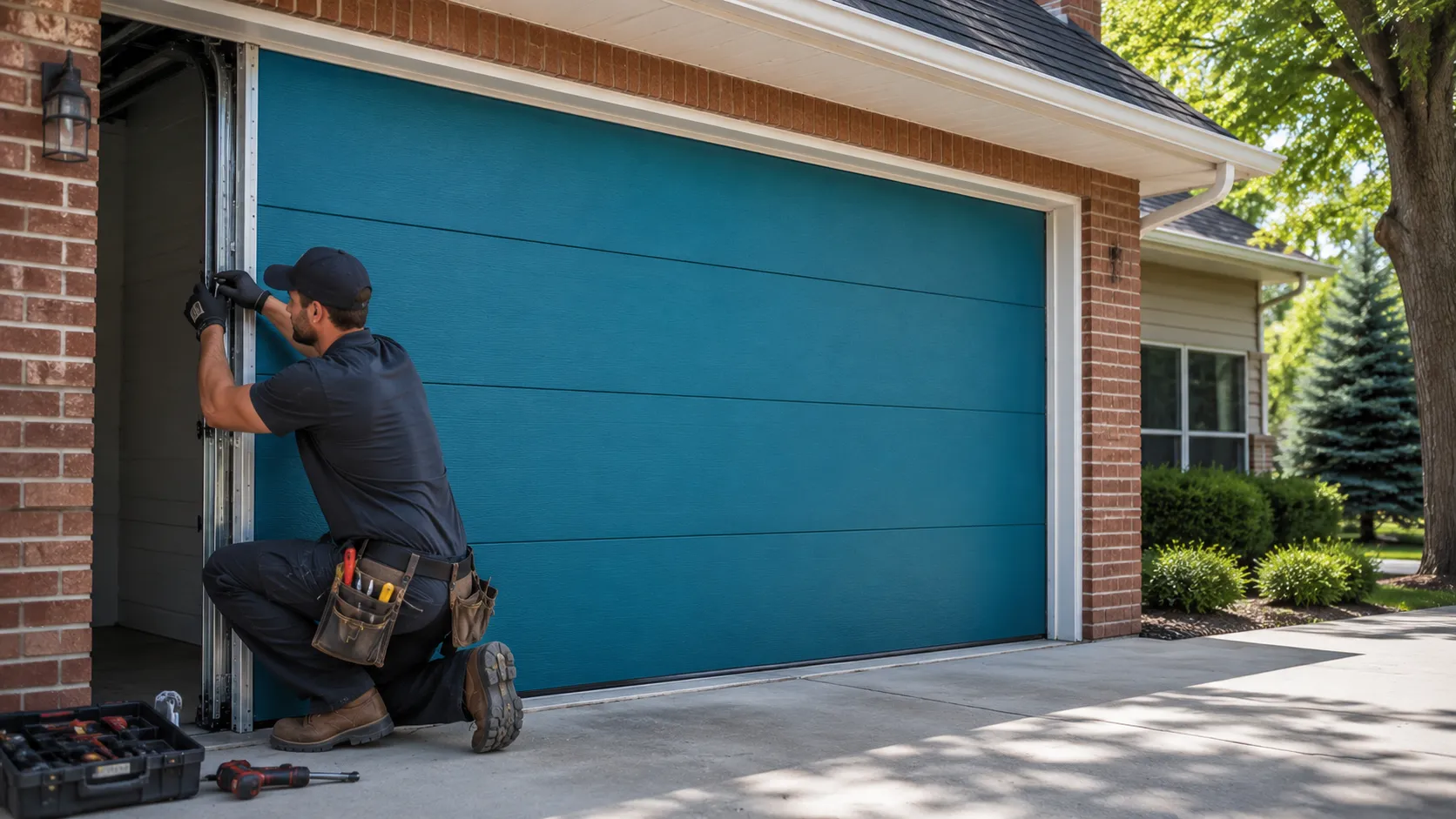 Tell us what’s wrong - San Marcos garage door service